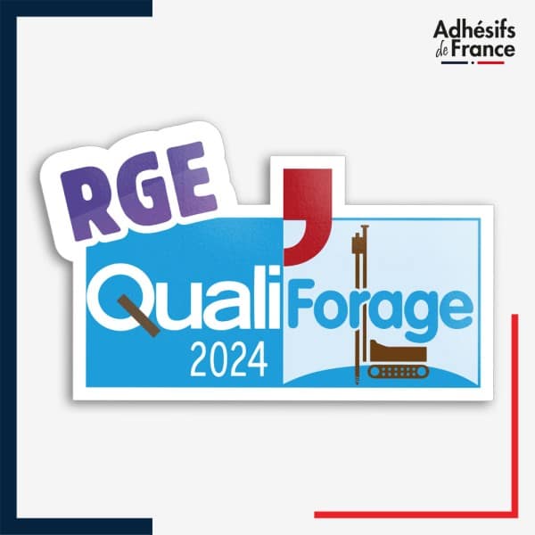 adhésif logo RGE QualiForage