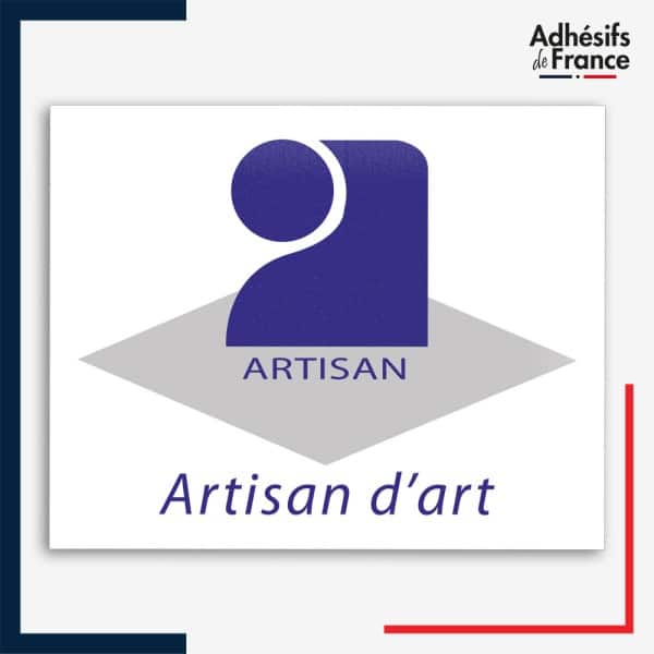 adhésif logo Label Qualité Artisan - Artisan d'art