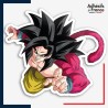 Sticker Dragon ball -Goku DBGT Super Saiyan 4