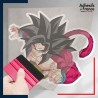 stickers sous film transfert Dragon ball - Goku DBGT Super Saiyan 4