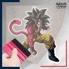 stickers sous film transfert Dragon ball - Goku Super Saiyan 4