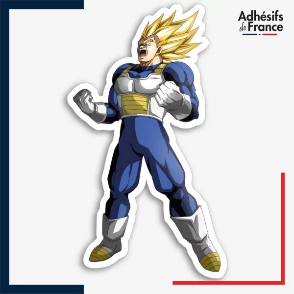 Sticker Dragon ball - Super Vegeta