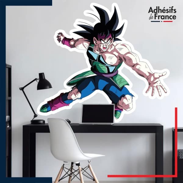 Adhésif grand format Dragon ball - Bardock