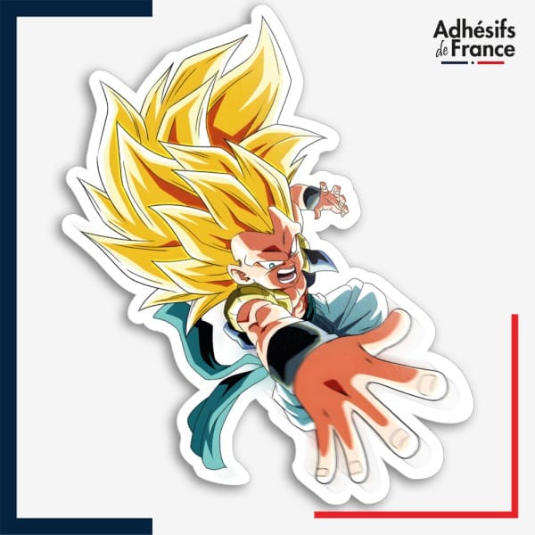 Sticker Dragon ball - Gotenks Super Saiyan 3