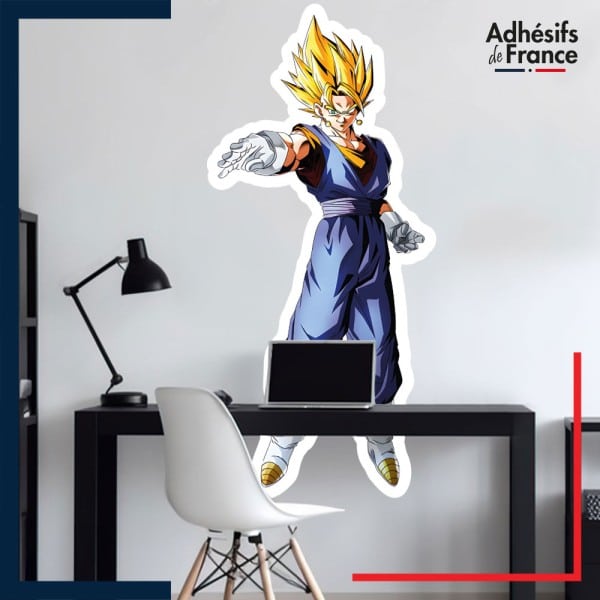 Adhésif grand format Dragon ball - Super Vegetto