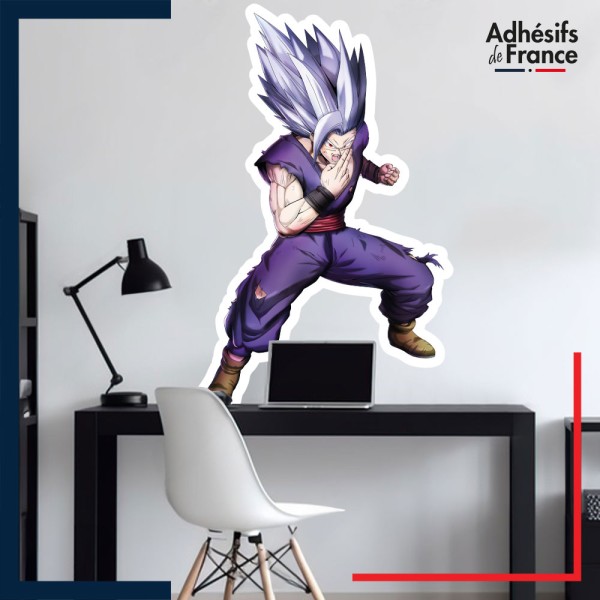 Adhésif grand format Dragon ball - Gohan Beast