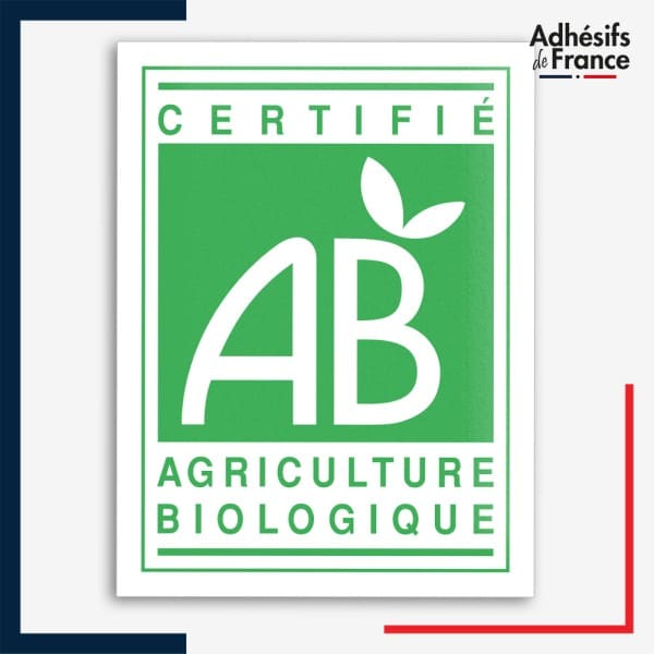 adhésif logo Label AB Agriculture biologique