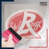 sticker sous film transfert logo Label Rouge