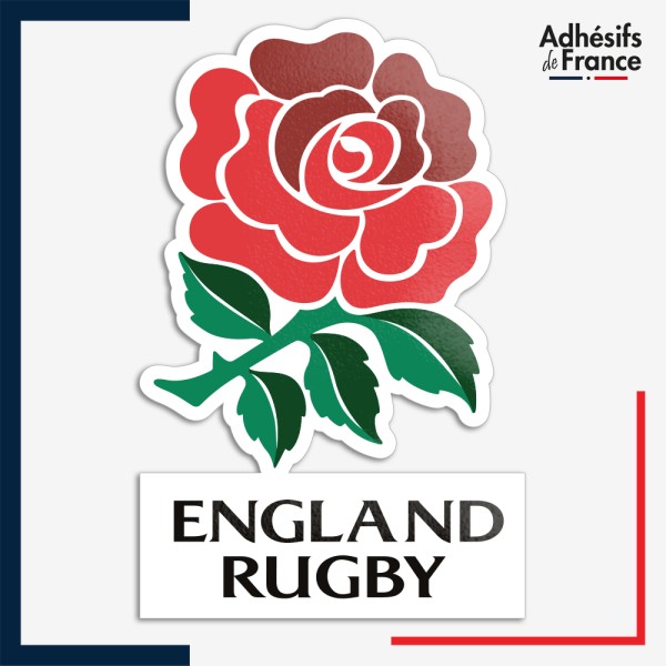 Sticker logo Angleterre - Rose england rugby