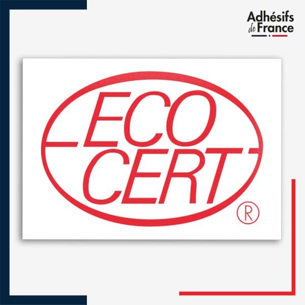 adhésif logo Label ECOCERT (couleur)