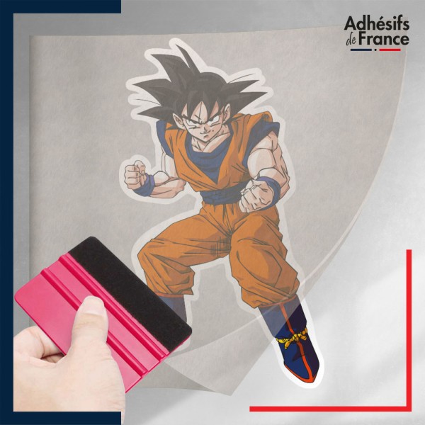 stickers sous film transfert Dragon ball - Goku Dragon Ball Z