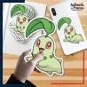 autocollant petit format Pokémon Germignon