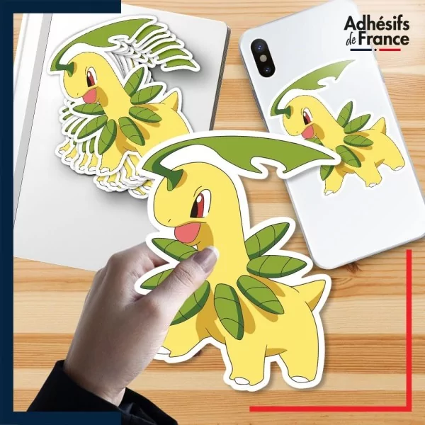 autocollant petit format Pokémon Macronium