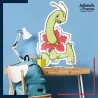 Adhésif grand format Pokémon Meganium