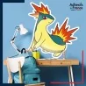 Adhésif grand format Pokémon Feurisson