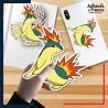 autocollant petit format Pokémon Feurisson