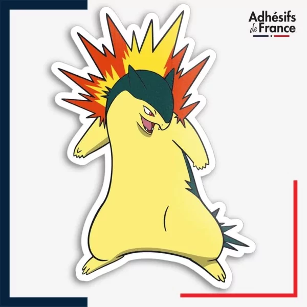 Sticker Pokémon Typhlosion