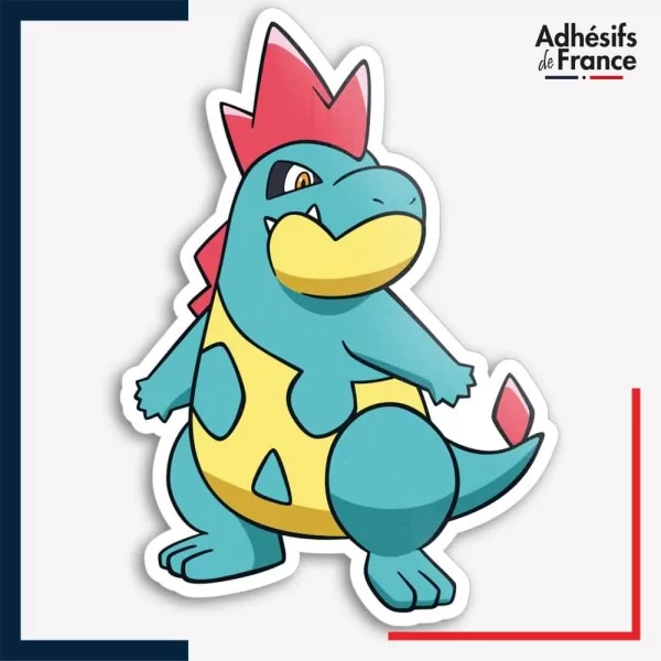 Sticker Pokémon Crocrodil