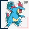 Sticker Pokémon Aligatueur