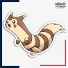 Sticker Pokémon Fouinar