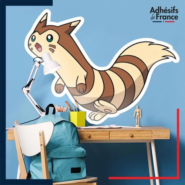 Adhésif grand format Pokémon Fouinar