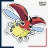 Sticker Pokémon Coxy