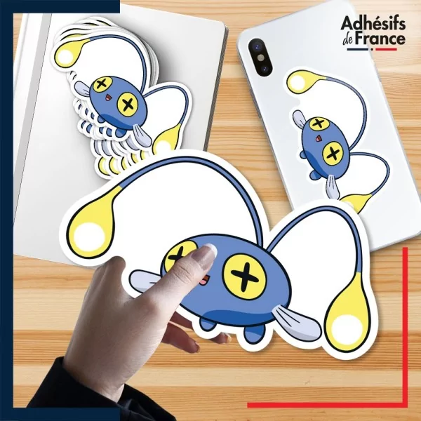 autocollant petit format Pokémon Loupio