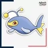 Sticker Pokémon Lanturn