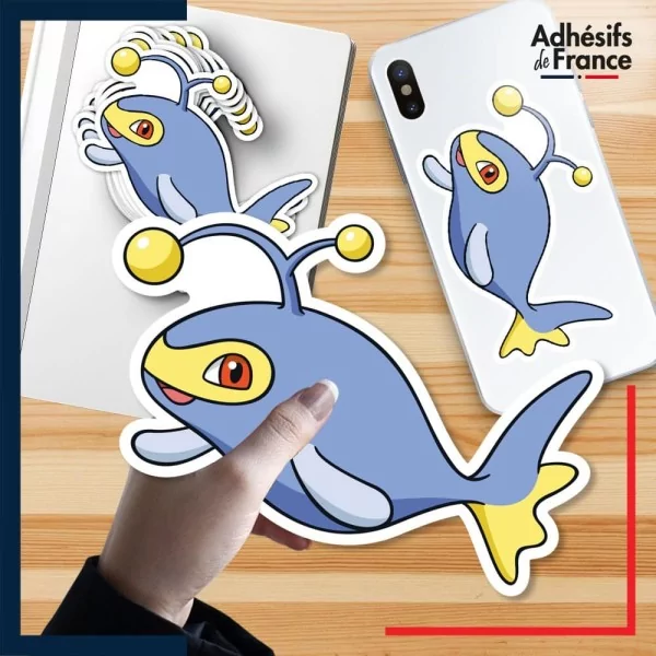 autocollant petit format Pokémon Lanturn