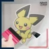 stickers sous film transfert Pokémon Pichu