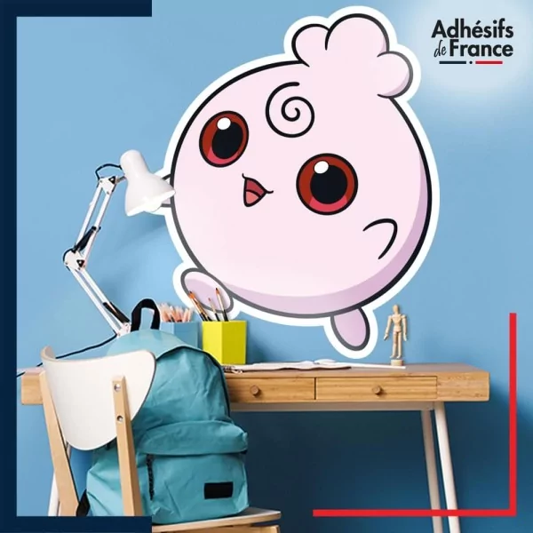 Adhésif grand format Pokémon Toudoudou