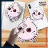 autocollant petit format Pokémon Toudoudou
