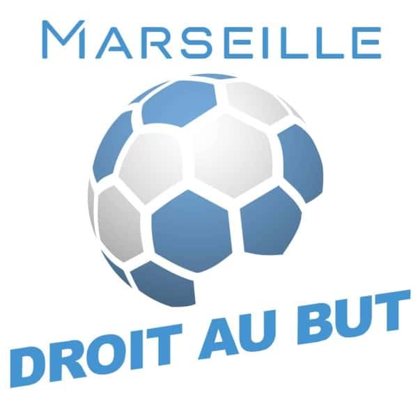 Sticker Marseille droit au but