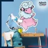 Adhésif grand format Pokémon Lainergie