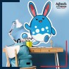 Adhésif grand format Pokémon Azumarill