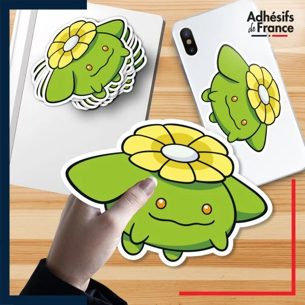 autocollant petit format Pokémon Floravol