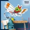Adhésif grand format Pokémon Yanma