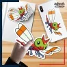 autocollant petit format Pokémon Yanma