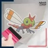 stickers sous film transfert Pokémon Yanma