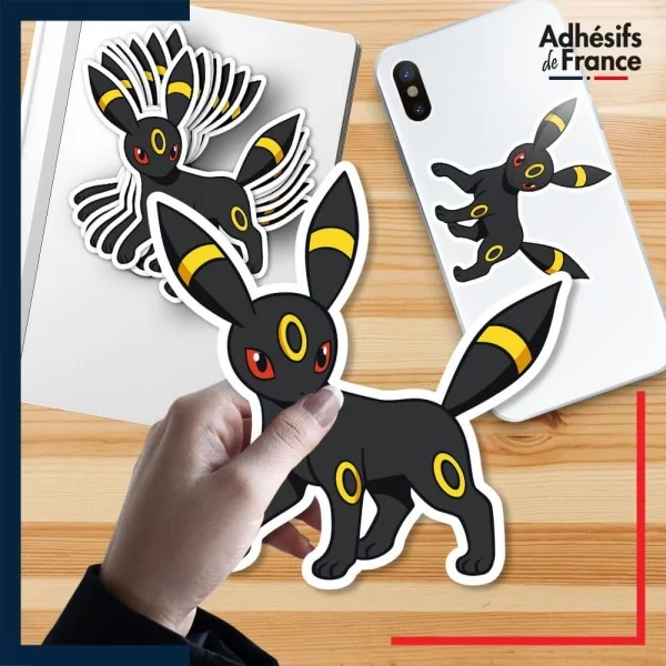 autocollant petit format Pokémon Noctali