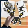 autocollant petit format Pokémon Noctali