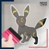 stickers sous film transfert Pokémon Noctali