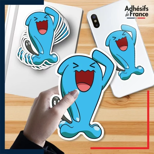 autocollant petit format Pokémon Qulbutoke