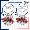 sticker sur plaque aluminium dibond ou panneau PVC Sticker Pokémon Foretress