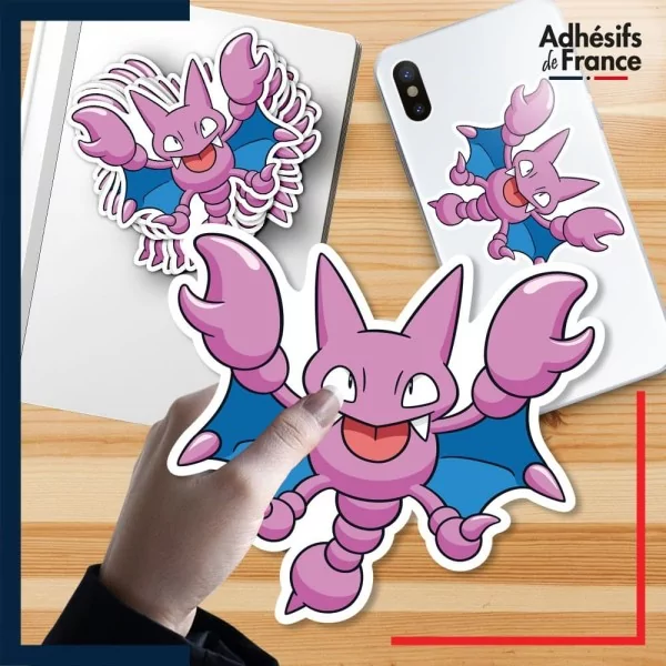 autocollant petit format Pokémon Scorplane