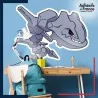 Adhésif grand format Pokémon Steelix