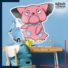 Adhésif grand format Pokémon Snubbull