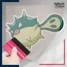 stickers sous film transfert Pokémon Qwilfish