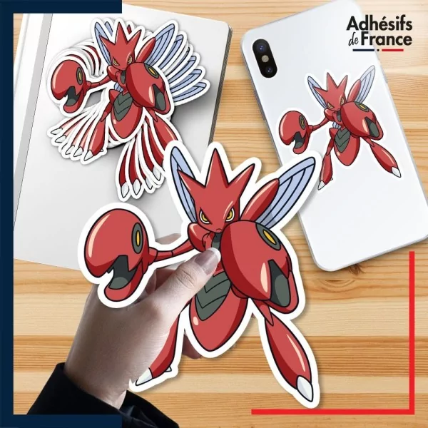 autocollant petit format Pokémon Cizayox