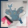 stickers sous film transfert Pokémon Scarhino
